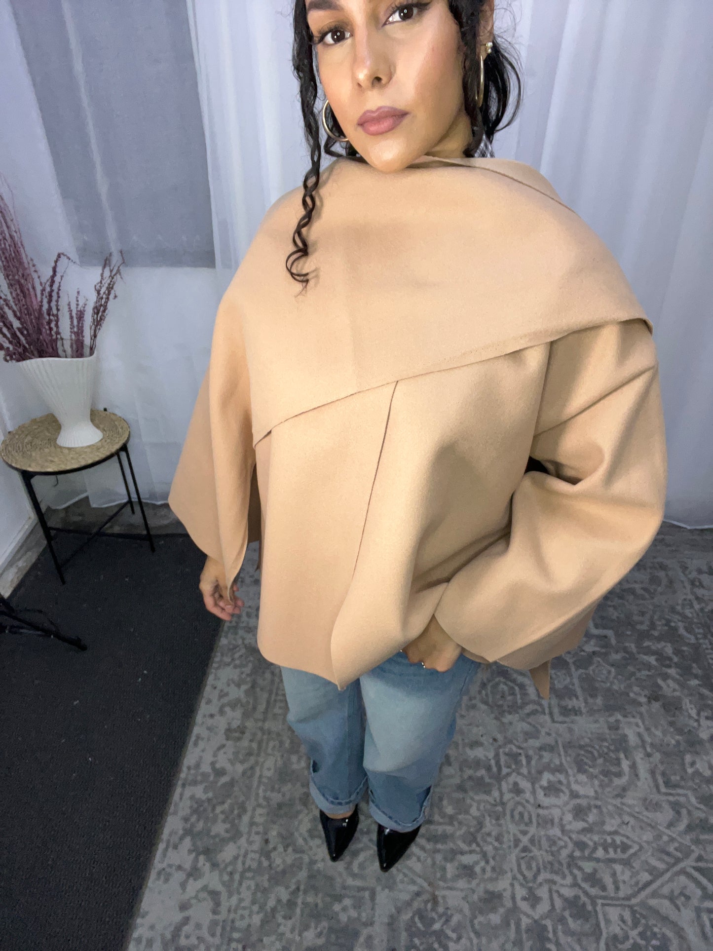 Women's Cape Coat - Perfect for Any Occasion - Tops, Jackets